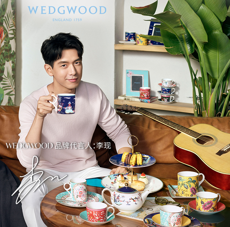 WEDGWOOD 玮致活 Wonderlust漫游美境系列 骨瓷马克杯礼盒250ml 4款 新低217.28元包税包邮 值值值-买手聚集的地方