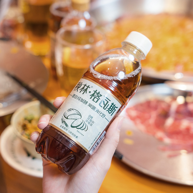 秋林 全麦格瓦斯 发酵饮料 350mL*6瓶 14.9元包邮 值值值-买手聚集的地方