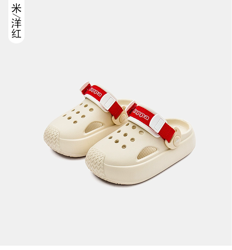 kappa 2024夏季男女童洞洞鞋软底防滑沙滩鞋（24~40码）4色 79元包邮（需领券） 值值值-买手聚集的地方