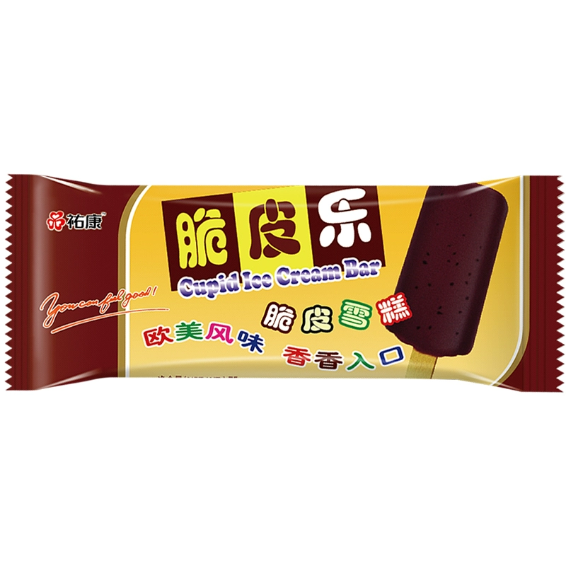 杭州老牌，祐康 脆皮乐雪糕 60g*40支 58.5元包邮（1.5元/支） 值值值-买手聚集的地方