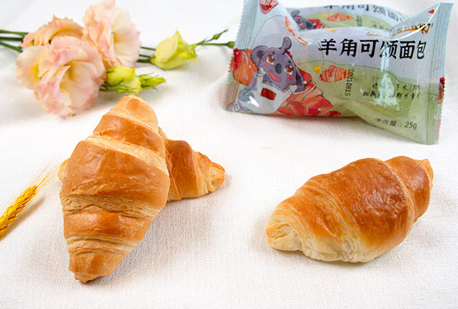 哈根达斯供货商，西厨贝可 法式可颂羊角包 15只 29.9元包邮（需领券） 值值值-买手聚集的地方
