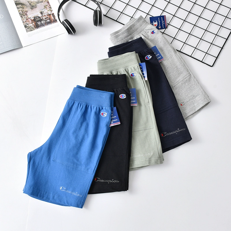 Champion 冠军牌 男女同款纯棉运动短裤85867 多色 新低68元包邮包税 值值值-买手聚集的地方