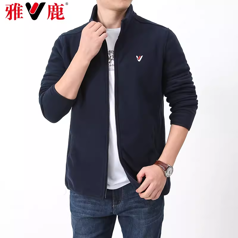 Yaloo 雅鹿 男女款摇粒绒立领夹克 多色 29.9元包邮 值值值-买手聚集的地方