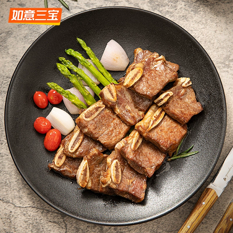 如意三宝 黑椒牛仔骨300g*3盒 89元包邮 值值值-买手聚集的地方