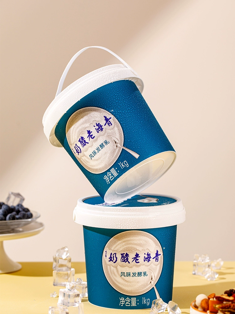 小西牛 青海老酸奶4.0g蛋白高原低温益生菌酸奶1kg*2桶 39.9元包邮 值值值-买手聚集的地方
