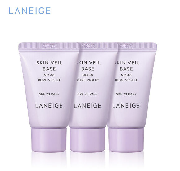 Laneige 兰芝 雪纱丝柔防晒隔离霜 10ml*3支 29.9元包邮 值值值-买手聚集的地方