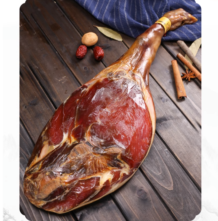 国企品牌，金华火腿 宋韵系列 全发酵金华火腿整腿 3kg（赠酱肉130g） 398元包邮 值值值-买手聚集的地方