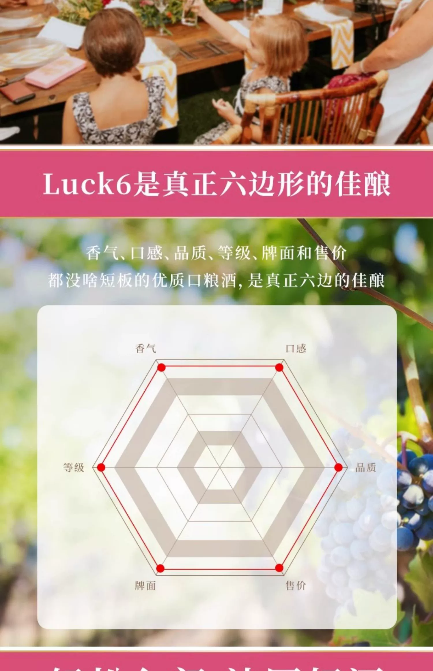 法国原瓶进口，山图 Luck 6 干红葡萄酒750mL*2瓶礼盒装 80元包邮 值值值-买手聚集的地方