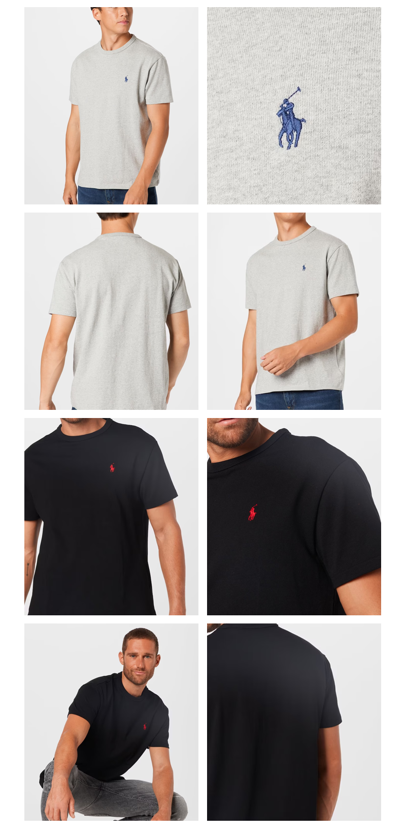 Polo Ralph Lauren 拉夫劳伦 男女同款常规版型纯色短袖T恤 5色 168元包邮包税（双重优惠） 值值值-买手聚集的地方