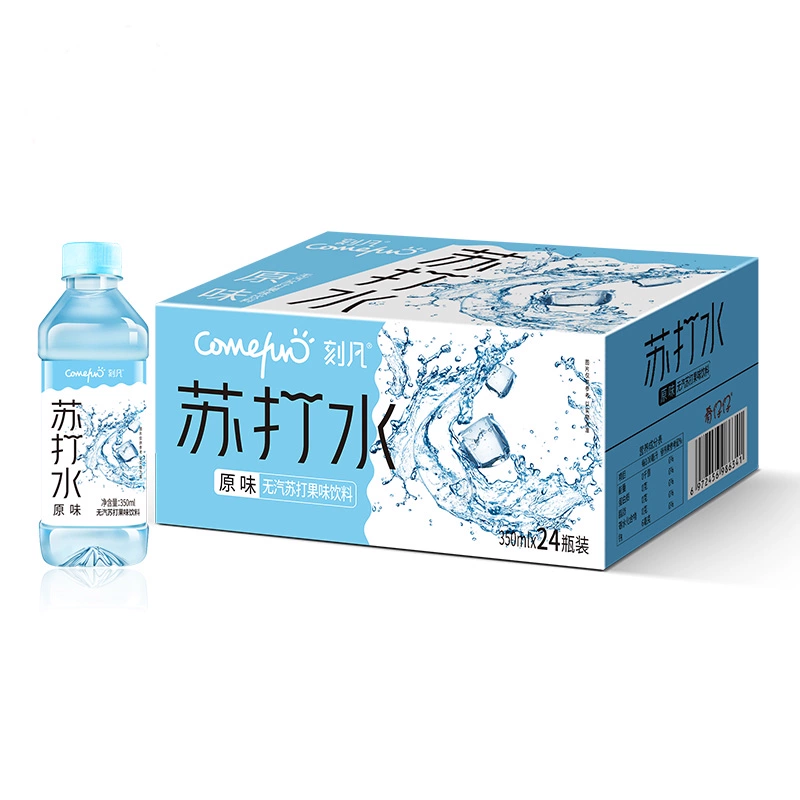 刻凡 0脂0卡苏打水 350ml*24瓶 27.9元包邮 值值值-买手聚集的地方