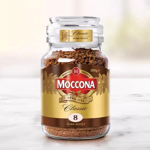 Moccona 摩可纳 中度/深度烘焙冻干黑咖啡 200g 附赠250mL保温杯 89元包邮 值值值-买手聚集的地方