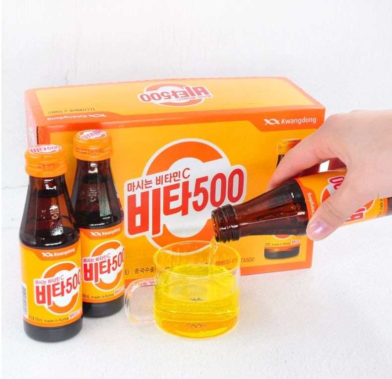 临期特价！韩国原装进口 Kwangdong 维他500苹果味饮料100mL*10瓶 27.9元包邮 值值值-买手聚集的地方