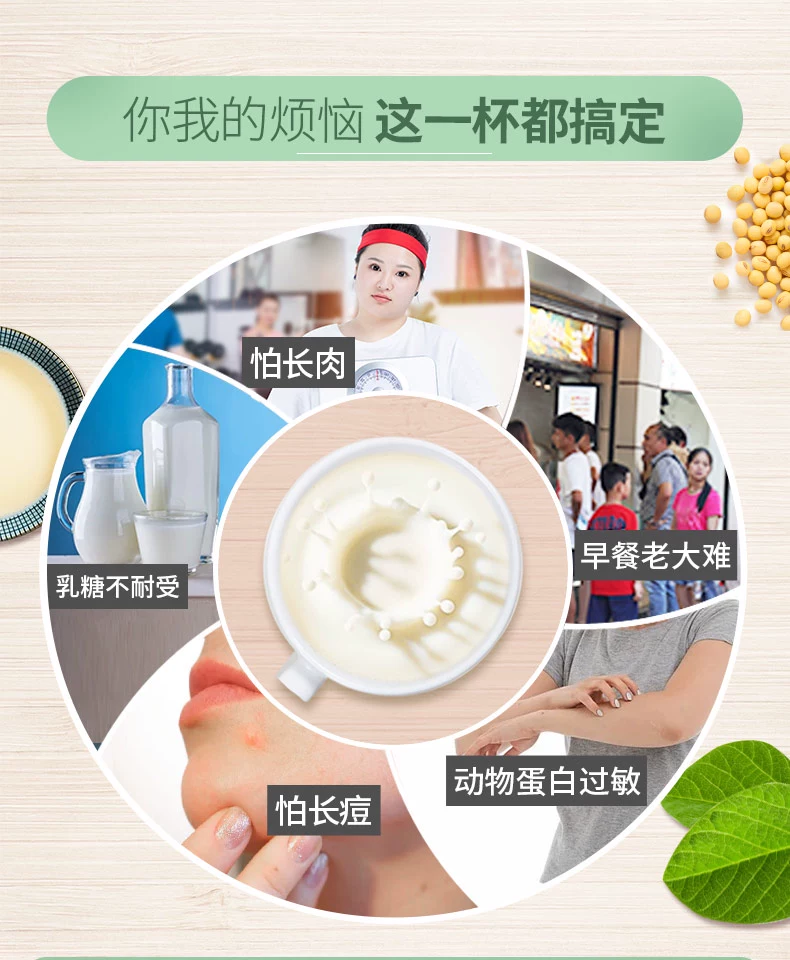 广西梧州特产，冰泉 无蔗糖纯豆浆粉 540g（30小袋） 35元包邮，2件更划算 值值值-买手聚集的地方