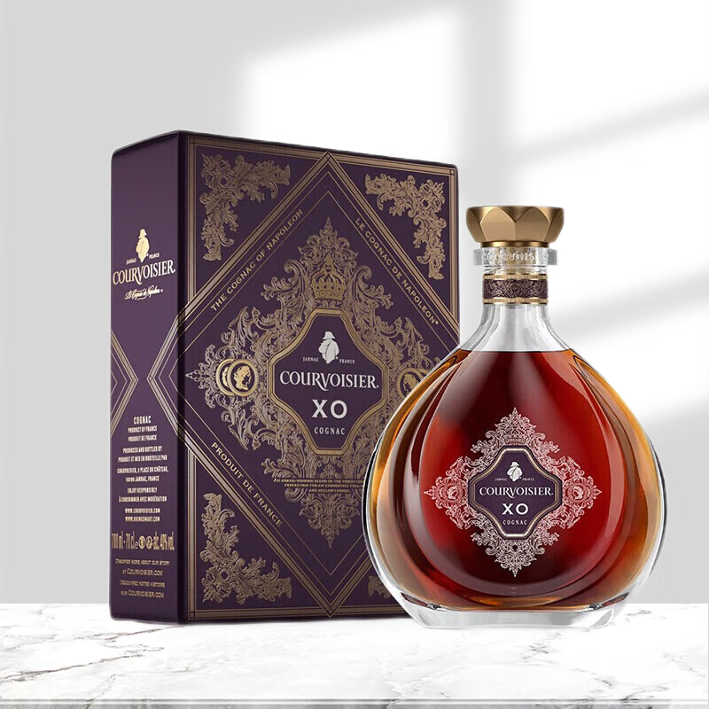 COURVOISIER 拿破仑 XO 干邑白兰地700mL 407.85元包邮 值值值-买手聚集的地方