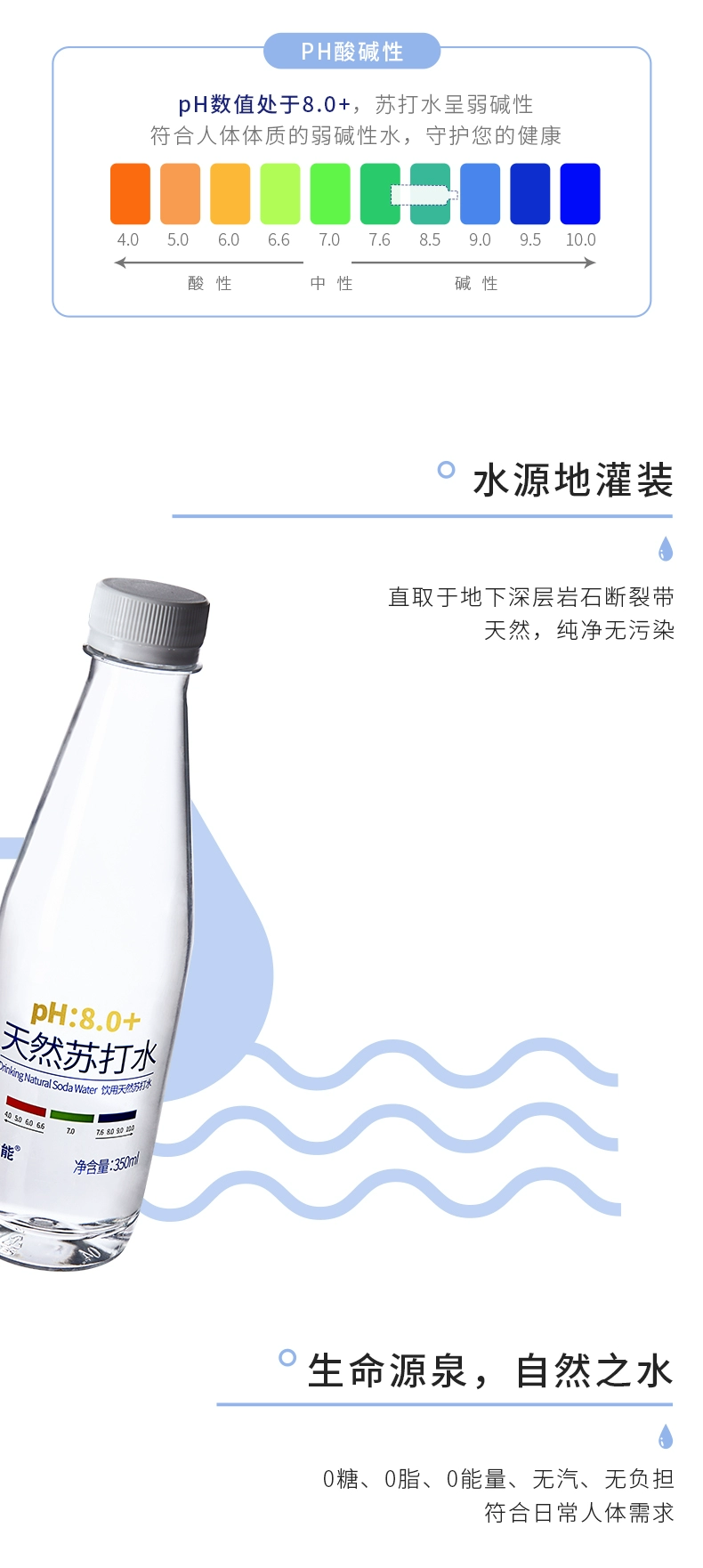 依能 饮用天然弱碱性苏打水 350ml*24瓶*2件 92.32元包邮（1.92元/瓶） 值值值-买手聚集的地方