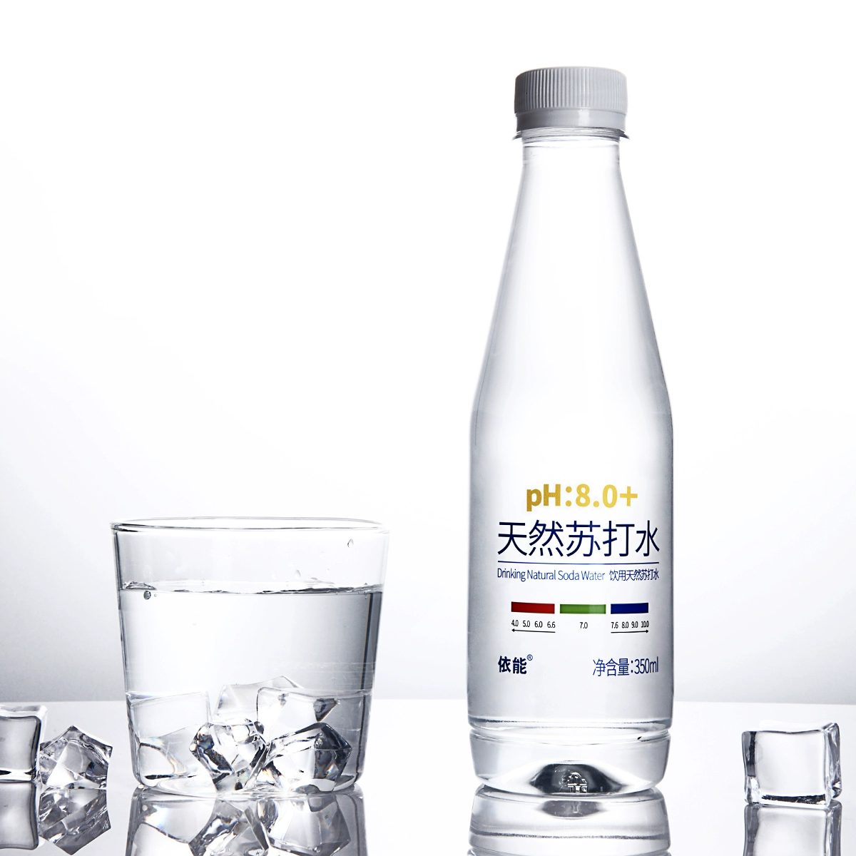 依能 饮用天然弱碱性苏打水 350ml*24瓶*2件 92.32元包邮（1.92元/瓶） 值值值-买手聚集的地方