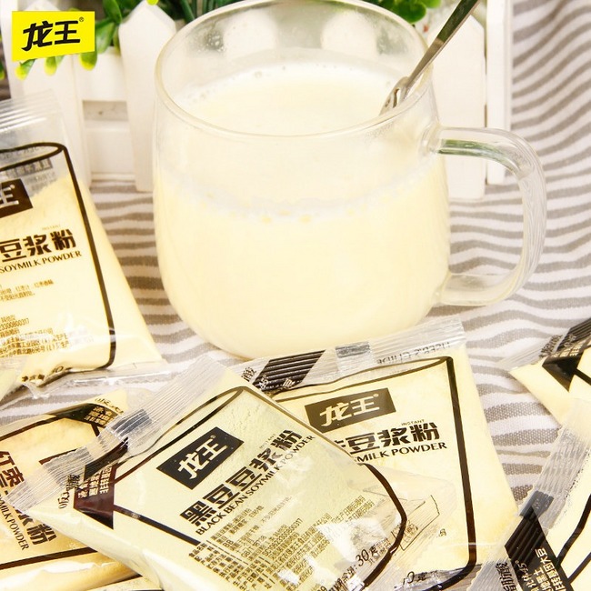 KFC供应商，龙王 非转基因豆浆粉 30g*14袋 14.8元包邮 值值值-买手聚集的地方