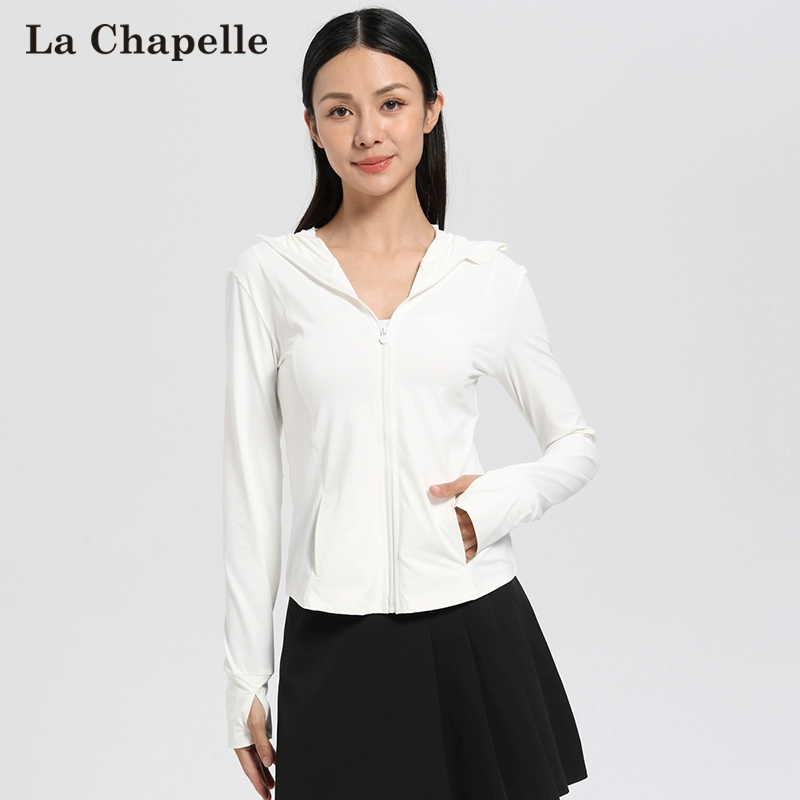 La Chapelle 拉夏贝尔 2024夏季新款纯色连帽修身防晒服 多色 69元包邮 值值值-买手聚集的地方