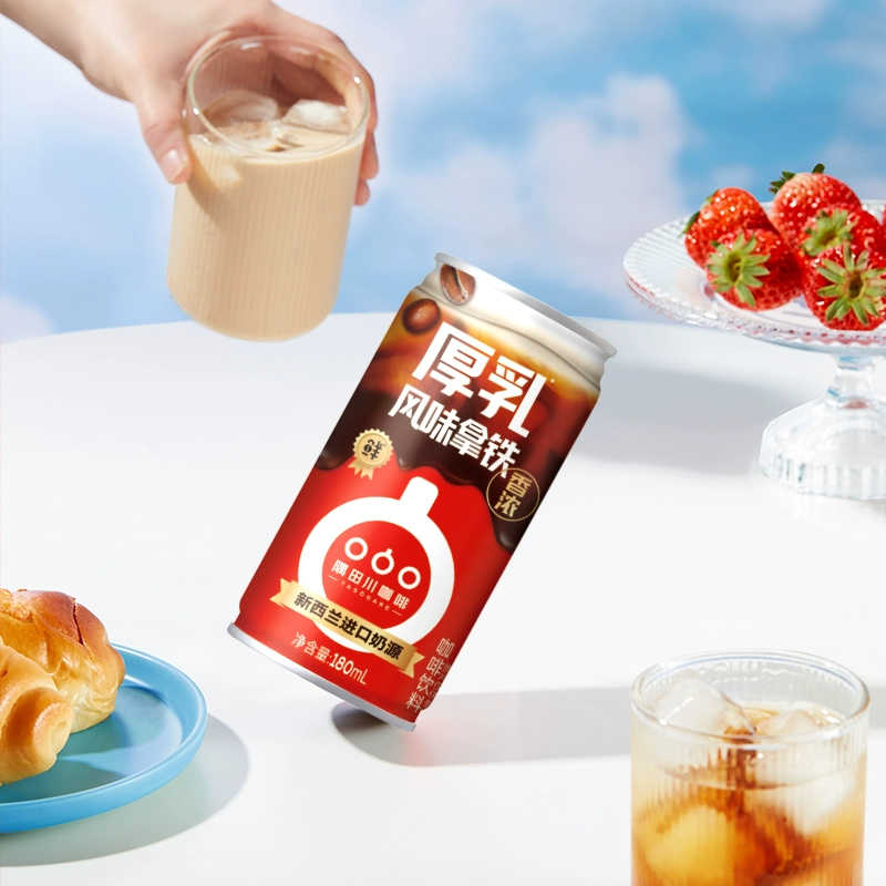 隅田川 厚乳拿铁咖啡 180ml*6瓶 19.9元包邮 值值值-买手聚集的地方