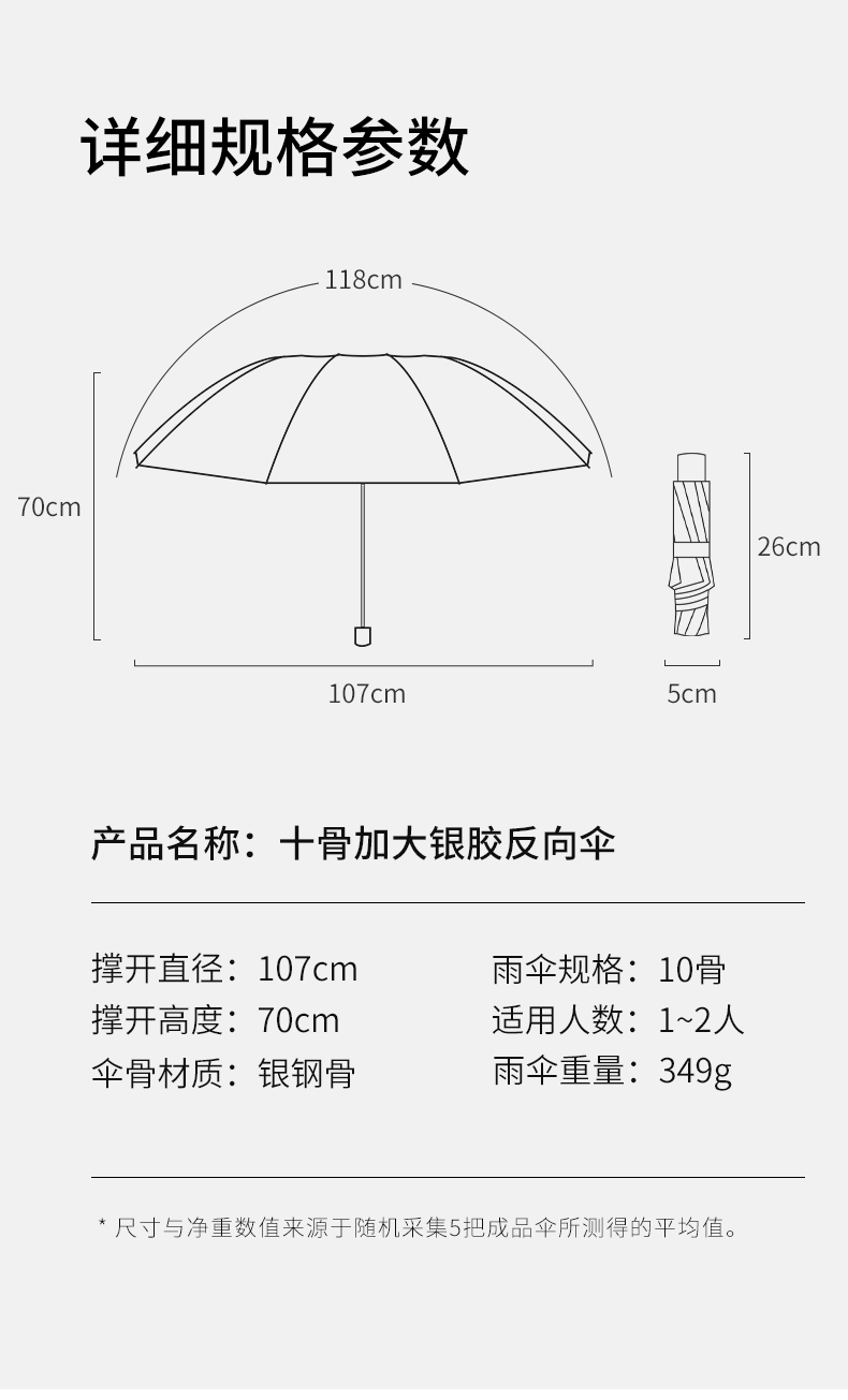 天堂伞 银胶防晒三折晴雨伞 多色 29.9元包邮 值值值-买手聚集的地方