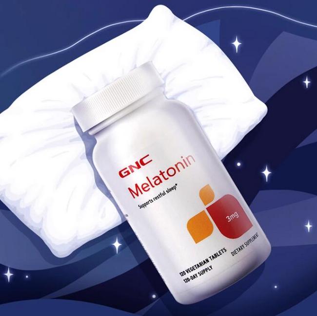 GNC 健安喜 褪黑素片 3mg*120粒 37.05元包邮包税 值值值-买手聚集的地方