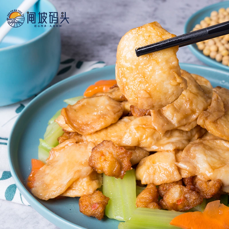央视老广的味道推荐，永昊 金纱鱼豆腐250g*3件 57.21元包邮（19.07元/件） 值值值-买手聚集的地方