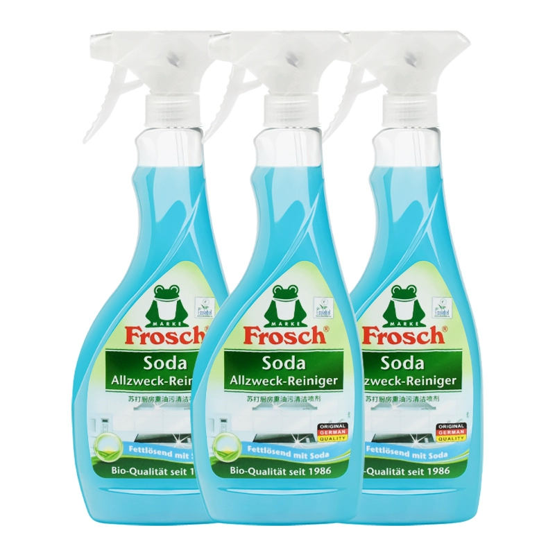 德国进口，Frosch 菲洛施 重油污清洁剂 500ml*3瓶 49元包邮（16.3元/瓶） 值值值-买手聚集的地方