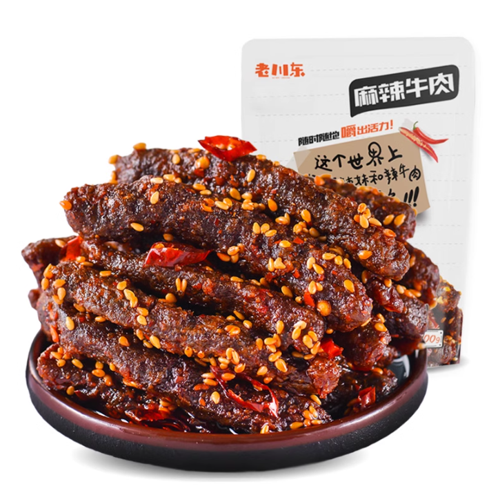 老川东 麻辣牛肉 100g*3件 29.9元包邮 值值值-买手聚集的地方