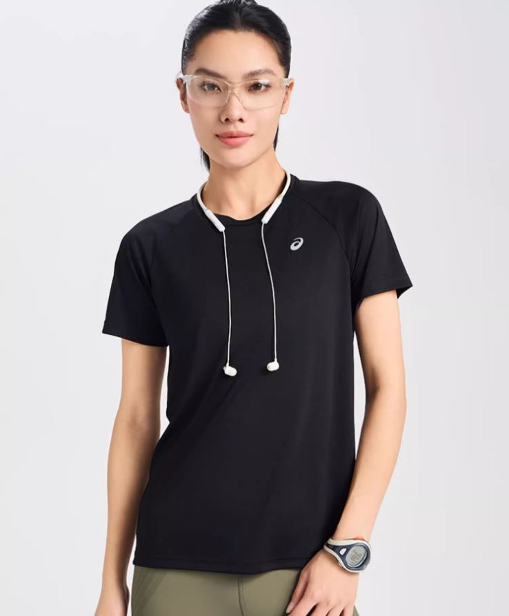ASICS 亚瑟士 2024春新款男女款跑步运动短袖T恤  5色 93.83元包邮 值值值-买手聚集的地方