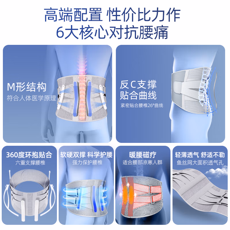 养生日记 YSF17 医用护腰带 49元包邮 值值值-买手聚集的地方