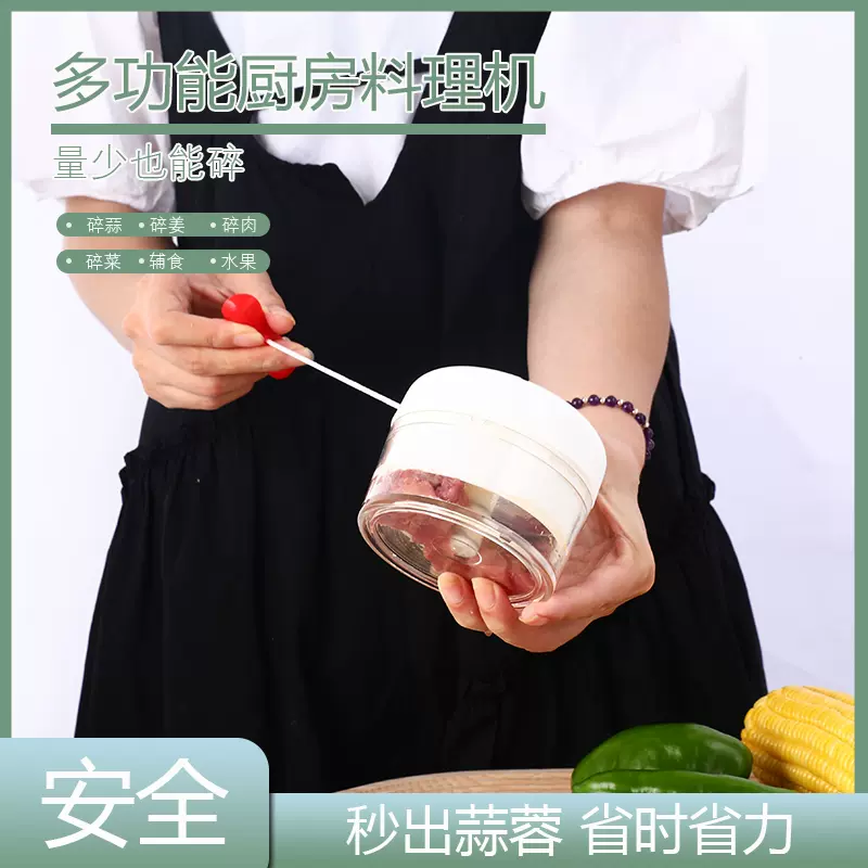 利瓷 迷你多功能碎菜机/蒜泥器170mL 5.9元包邮 值值值-买手聚集的地方