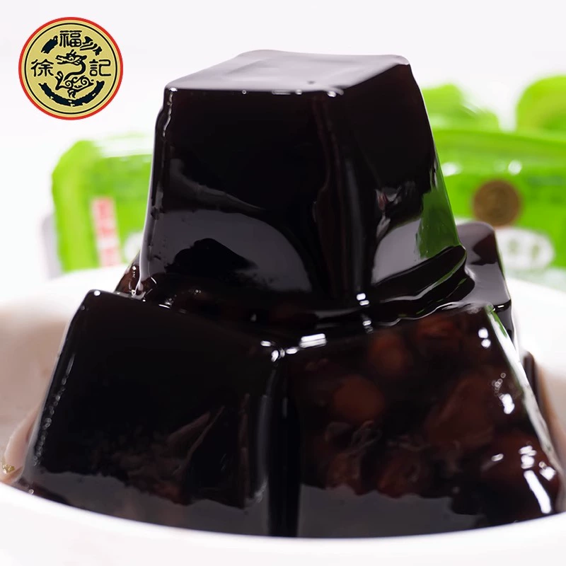 清润舒心，徐福记 红豆龟苓膏 1kg（约28个） 17.9元包邮 值值值-买手聚集的地方
