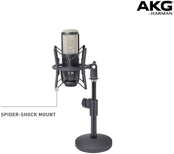AKG 爱科技 P420多指向性大振膜电容麦克风 配防震架+铝制便携箱1136元（需用券） 天猫旗舰店￥5850！ 值值值-买手聚集的地方