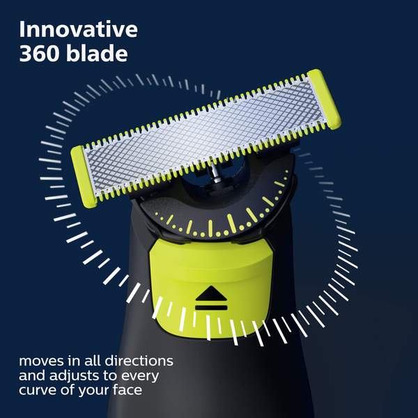 Philips 飞利浦 OneBlade 360 Pro QP6531/70 多功能电动胡须修剪器 388元 值值值-买手聚集的地方