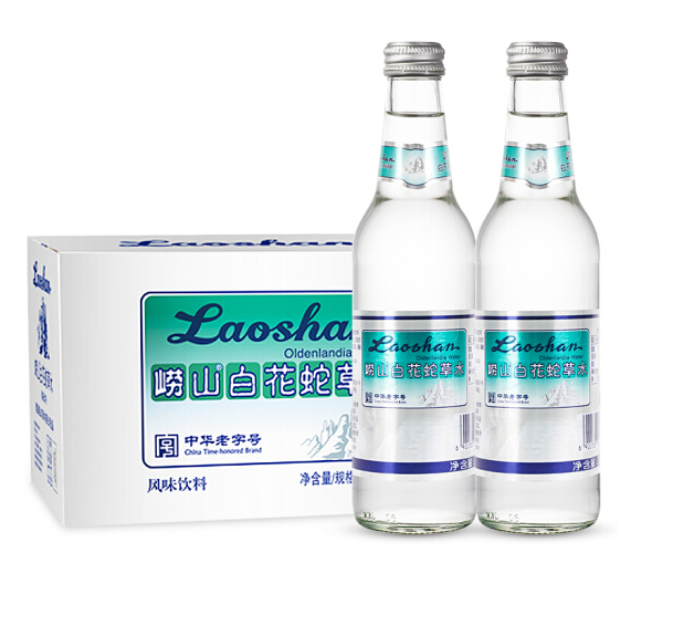中华老字号，崂山 白花蛇草水 330ml*12瓶 57.6元包邮 值值值-买手聚集的地方