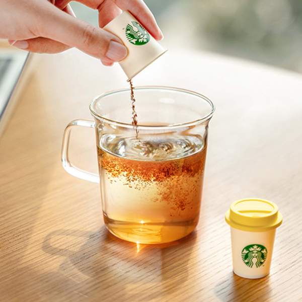 Starbucks 星巴克 随星杯2.0 明亮柑橘/炭烤杏仁速溶咖啡2g*18杯 84.55元包邮 值值值-买手聚集的地方