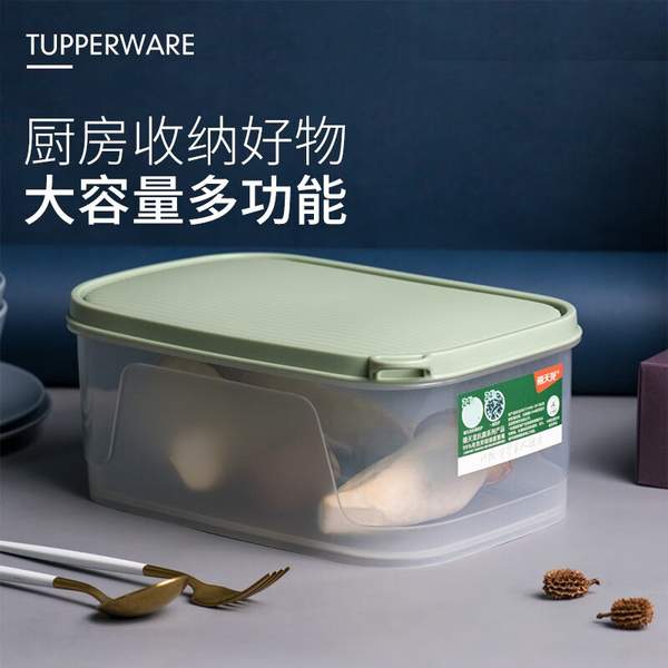 Citylong 禧天龙 手环软盖抗菌可加热保鲜盒 4.3L*2个装 25.9元包邮 值值值-买手聚集的地方