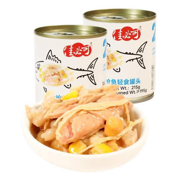 金枪鱼罐头国标起草单位，佳必可 金枪鱼轻食罐头 215g*6罐 新低36元包邮 值值值-买手聚集的地方