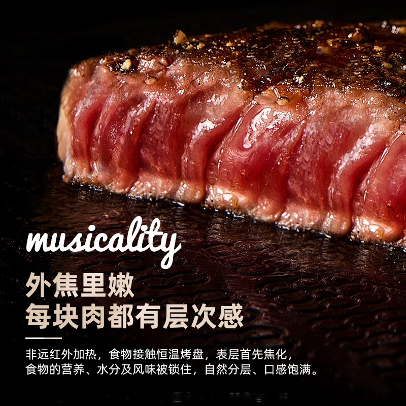 牛和正 巴西进口草饲原切上脑/眼肉/板腱牛排 400g*3袋 129元包邮 值值值-买手聚集的地方