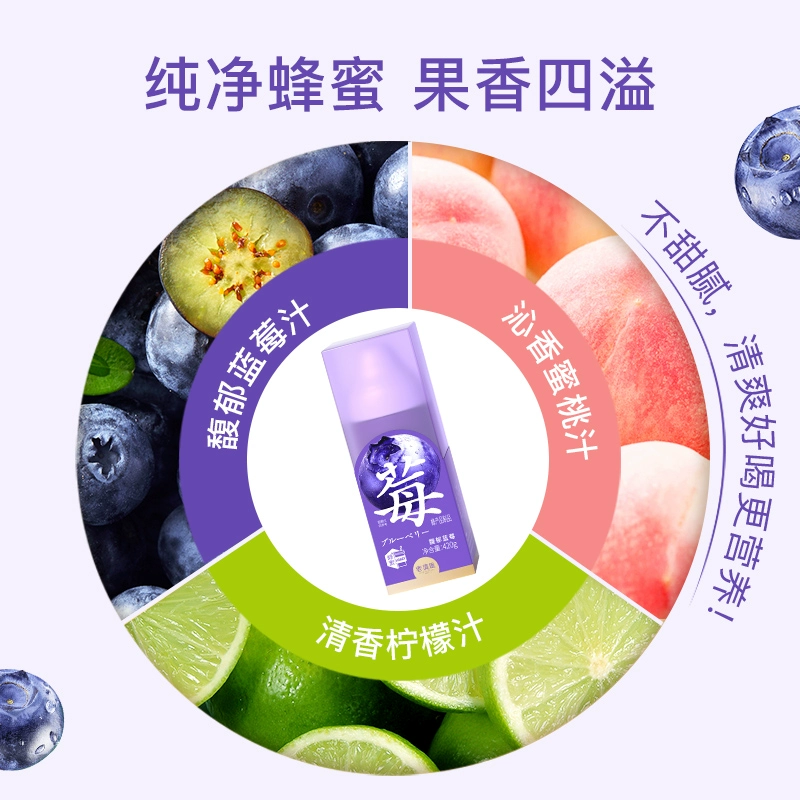 老滇凰 馥郁蓝莓/冰萃青柠/沁香蜜桃蜂蜜 420g 25.9元包邮 值值值-买手聚集的地方