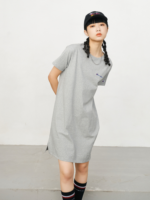 Champion 冠军牌 CW-S304  女士短袖圆领连衣裙 4色 新低89元包邮 值值值-买手聚集的地方