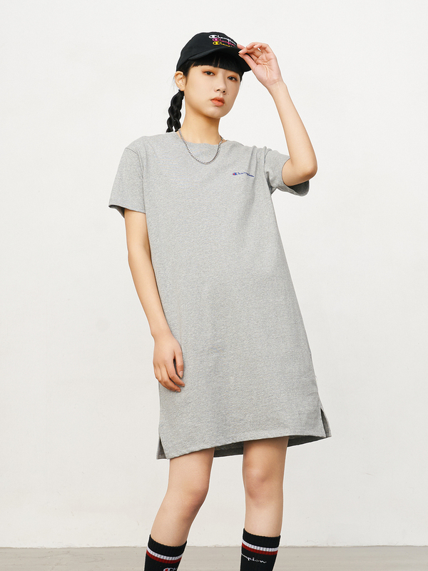 Champion 冠军牌 CW-S304  女士短袖圆领连衣裙 4色 新低89元包邮 值值值-买手聚集的地方