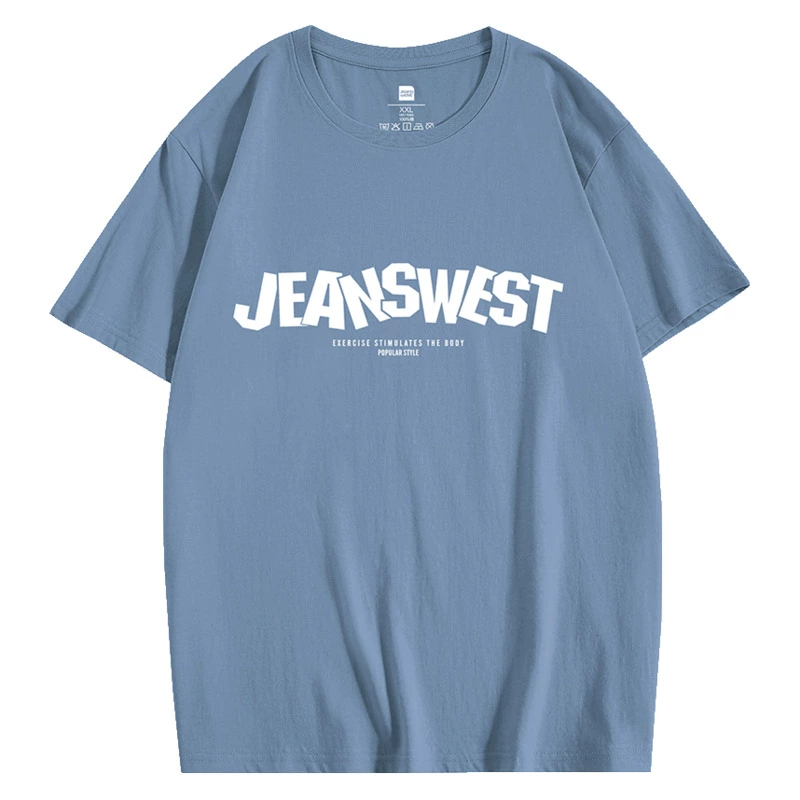 Jeanswest 真维斯 男士潮流印花宽松圆领T恤*3件 69元包邮（折23元/件） 值值值-买手聚集的地方