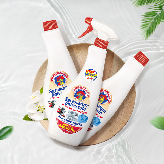 Chante Clair 大公鸡 家用厨房油污清洁剂 600mL*3瓶 57.9元包邮（19.3元/瓶） 值值值-买手聚集的地方