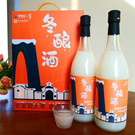 中华老字号会员单位，同里红 × 姑芳 原味冬酿酒（米露）750mL*2瓶 29.9元包邮 值值值-买手聚集的地方