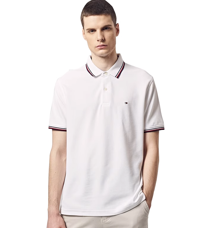 TOMMY HILFIGER 汤米·希尔费格 男士宽松短袖翻领polo衫 多色 史低178元包邮 值值值-买手聚集的地方