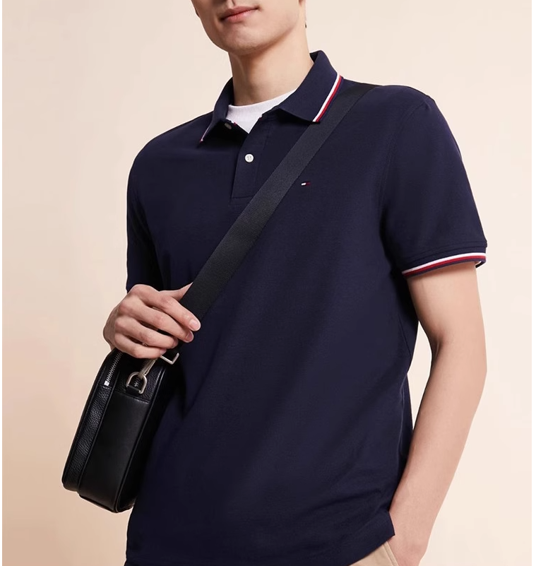 TOMMY HILFIGER 汤米·希尔费格 男士宽松短袖翻领polo衫 多色 史低178元包邮 值值值-买手聚集的地方
