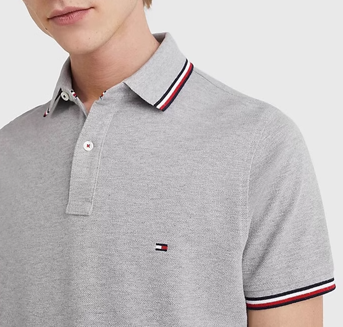 TOMMY HILFIGER 汤米·希尔费格 男士宽松短袖翻领polo衫 多色 史低178元包邮 值值值-买手聚集的地方