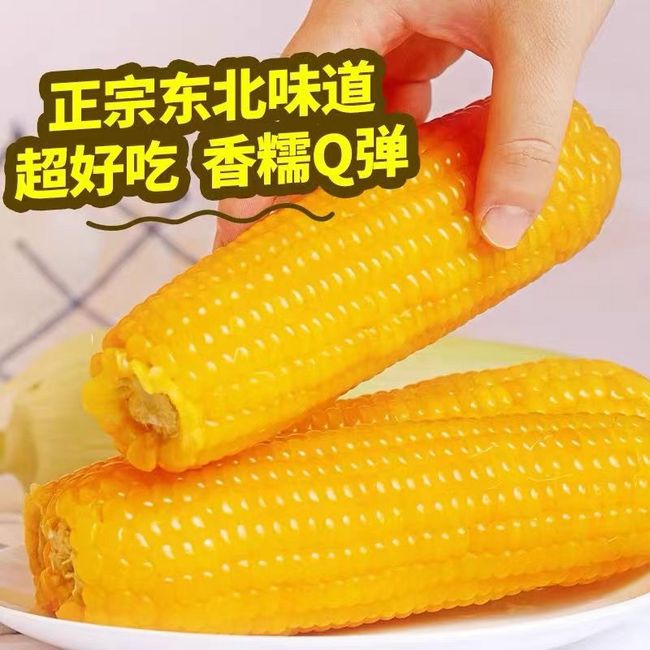 吉林省农投旗下品牌，农投康良 东北黄糯玉米 8棒 1700g 19.9元包邮 值值值-买手聚集的地方