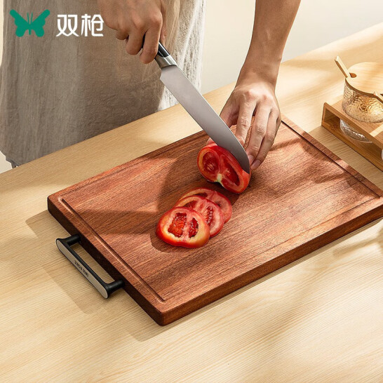 Suncha 双枪 乌檀木加厚砧板  35.8*25cm 49.2元（双重优惠） 值值值-买手聚集的地方